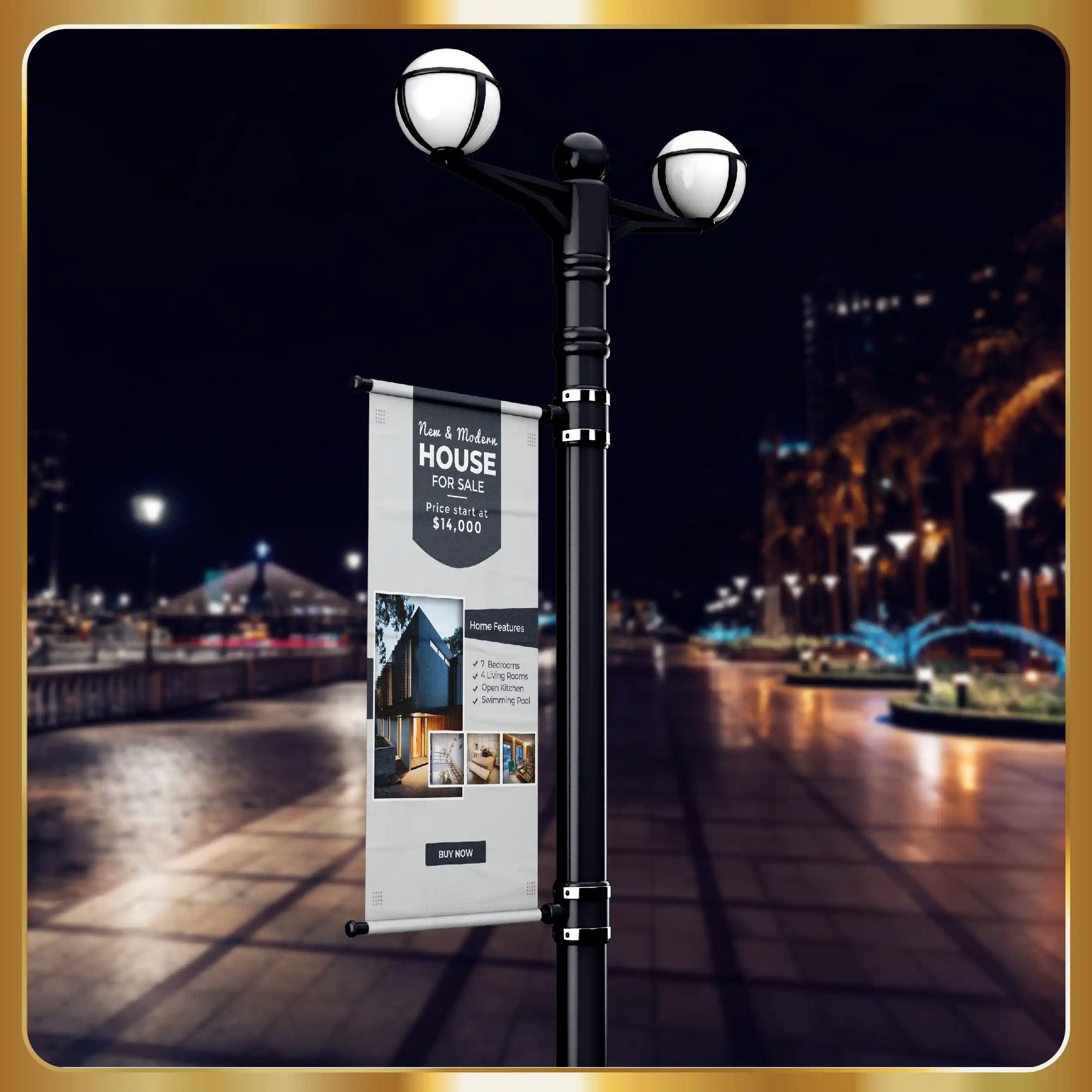 An airport kiosk with information on it.